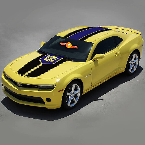 CHEVROLET CAMARO 2010-2015 MULTI-COLOR RACING Transformer Style STRIPES
