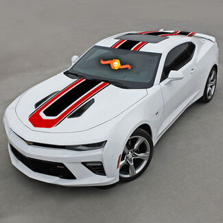 Chevrolet Camaro 2016-2018 Hot Wheels Style Top Stripes
