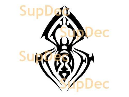 Spider Vinyl Wall  Window Bathroom Sticker Decal removable #7
