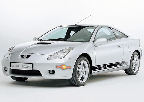 TOYOTA CELICA 2x side stripes body decals graphics sticker vinyl premium quality
