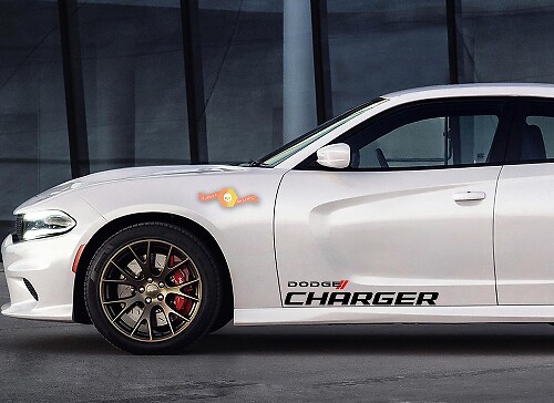 Racing Side Stripe Vinyl Decal Kit for Dodge Charger 2011-2018
