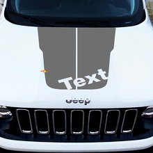 Vinyl Bonnet Decal Sticker Graphic for Jeep Cherokee Trailhawk 2