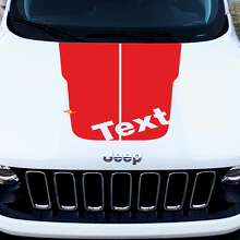 Vinyl Bonnet Decal Sticker Graphic for Jeep Cherokee Trailhawk 3