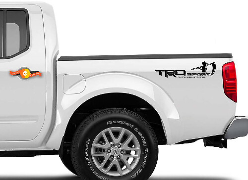 TRD Sport Truck Bed Vinyl Decal Pair for Toyota Tacoma Tundra