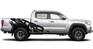 TRD RIPPED-Bed Graphics Vinyl Decal Sets for Toyota, Trucks, Custom  vinyl decals stickers
