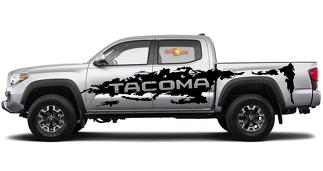 Toyota Tacoma Vinyl Side Large Decal Sticker Graphics Stripe 2016-2019
