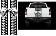 Rear Bed Skull Truck Decals Stripes Band Vinyl Graphics Stickers GMC CHEVY CHEVROLET FORD TOYOTA
 2