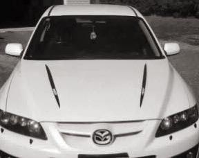 MPS Thin Stripes Hood Vinyl Decal Kit for Mazda 6 _3