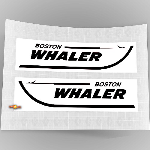 Boston Whaler Boat Vinyl Decals Stickers