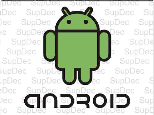 Autonomous Android Logo Vinyl Decal Sticker for Cars & Laptops
