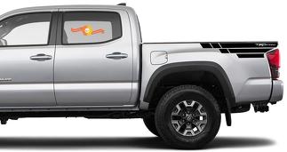 Toyota Tacoma TRD side bed graphics decal sticker model 8
