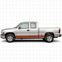 Alpine Ridge Door & Rocker Panel Vinyl Stripes for Chevrolet Silverado 1500 GMT800 1999-2007_4