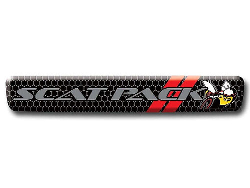 Scat Pack Bee Steering Wheel Domed Decal for Dodge Challenger Charger