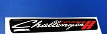 One Steering Wheel Challenger old style emblem domed decal
 2