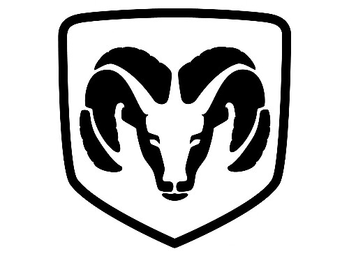 DODGE RAM DECAL 2017 Self adhesive vinyl Sticker Decal