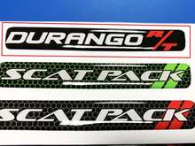 Steering Wheel Durango RT R/T emblem domed Sticker Decal Challenger Charger Dodge
 2