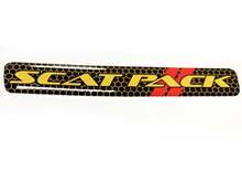 Steering Wheel Scat Pack Yellow Red emblem domed Sticker Decal Challenger Charger Dodge Scatpack
 2