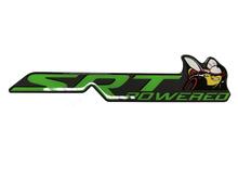 Scat Pack Challenger or Charger SRT Powered badge emblem domed Sticker Decal Dodge Scatpack
 2