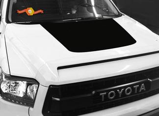 2014-2018 Toyota Tundra Hood Decal Graphic BLACKOUT
