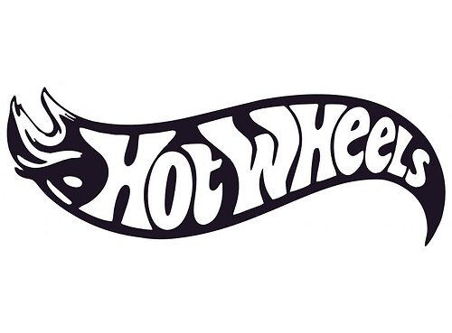 Hot Wheels Logo Universal Vinyl Decal Sticker