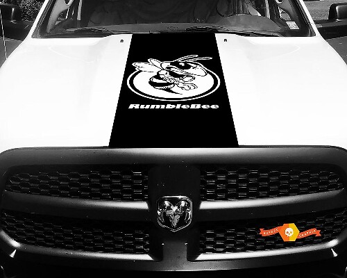 Dodge Ram 1500 Vinyl Decal HOOD Rumble Bee Stripe Stickers #45
