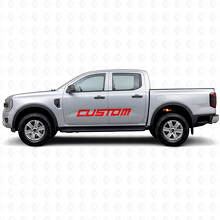 Custom Lettering Door Vinyl Decals Kit for Musclecar Ranger Wildtrak 2016-2018_4