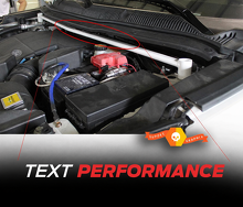 Custom Text Performance Under Hood Strut Brace Vinyl Decal Sticker for Musclecar Explorer ST 2020_2