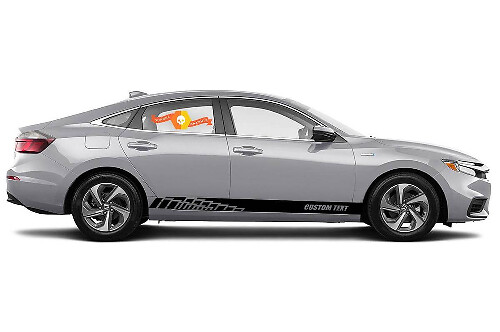 Custom Stripes Rocker Panel Vinyl Decal Sticker for Honda Insight