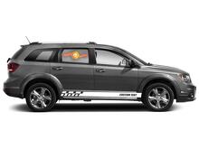 Racing rocker panel stripes vinyl decals stickers for Dodge Journey
 4
