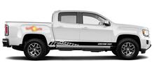 Racing rocker panel stripes vinyl decals stickers for GMC Canyon
 3