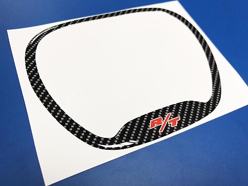 R/T Steering Wheel Trim Ring Domed Decal for Dodge Challenger and Charger