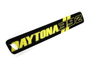 One Steering Wheel Yellow Daytona 392 Challenger Charger emblem domed decal
