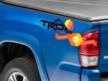 TRD Vintage Bedside Vinyl Decal Sticker for Toyota Tundra_2