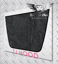 Blackout Topographic Map Vinyl Hood Decal for Jeep Wrangler and Gladiator_2