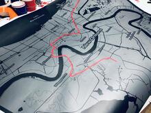 Custom Jeep Wrangler Blackout Topographic Map Adventure trip Vinyl Hood Sticker Decal TJ LJ JK JL Gladiator Unlimited
 3