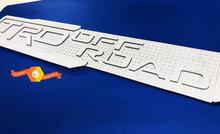 One TRD 4x4 Off Road Sport Pro Bro Metal Aluminum Badge BedSide Emblem Aluminium
 3