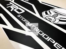 TRD 4x4 Purge Trooper helmet Side Rocker Panel vinyl Sticker Decal
 2