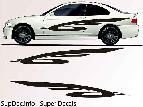 Vinyl Auto Body Graphics EXTERIOR OUTSIDE Decal sticker B783