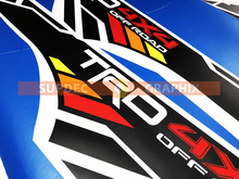 Vintage Old Style Stripes TRD 4x4 PRO Sport Off Road Bed Side Vinyl Stickers Decal fit to Tacoma 13-24 or Tundra 13-24
 2