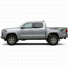 TRD 4x4 Vintage Style Bedside Vinyl Decal Sticker for Toyota Tacoma_3