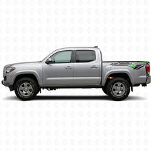 TRD 4x4 Vintage Style Rear Side Vinyl Decal For Tacoma Tundra _3
