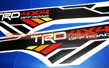 Vintage Old Style Stripes TRD 4x4 PRO Sport Off Road Bed Side Vinyl Stickers Decal fit to Tacoma 13-24 or Tundra 13-24
 3
