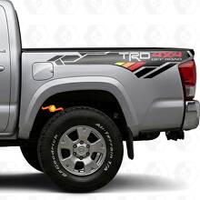 TRD 4x4 Vintage Style Rear Side Vinyl Decal For Tacoma Tundra _4