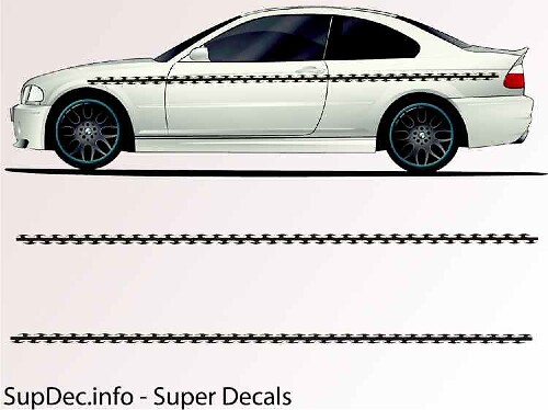 Vinyl Auto Body Graphics EXTERIOR OUTSIDE Decal sticker B794