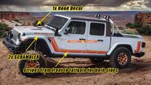 Scrambler Kit for Jeep Gladiator Old school retro style
 3