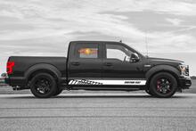 Racing rocker panel stripes vinyl decals stickers for Ford F-150 2020
 3