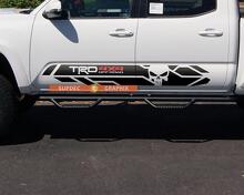 TRD 4x4 Punisher Rocker Panel Vinyl Decal for Toyota Tacoma 2016-2019_2
