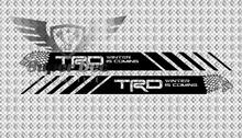 TRD 4x4 Off Road winter is coming edition Side Vinyl Stickers Decal fit to Tacoma 2013 - 2020 or Tundra 2016 - 2020
 2