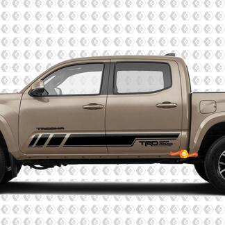 Stripes for Tacoma Side Rocker Panel Vinyl Stickers Decal fit to Toyota Tacoma TRD Off Road Pro Sport
