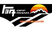 Vintage TEQ 4x4 PRO Sport Off Road Side Vinyl Stickers Decal fit to Tacoma 2013 - 2020 or Tundra 2013 - 2020
 2